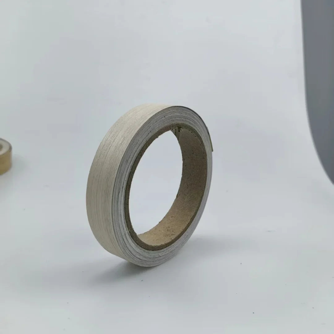 1pc 2cmx10m  Edge Banding Wood Veneer Tape，Birch Wood grain Veneer Edge Banding ， Long Thin Wood grain Veneer Strips