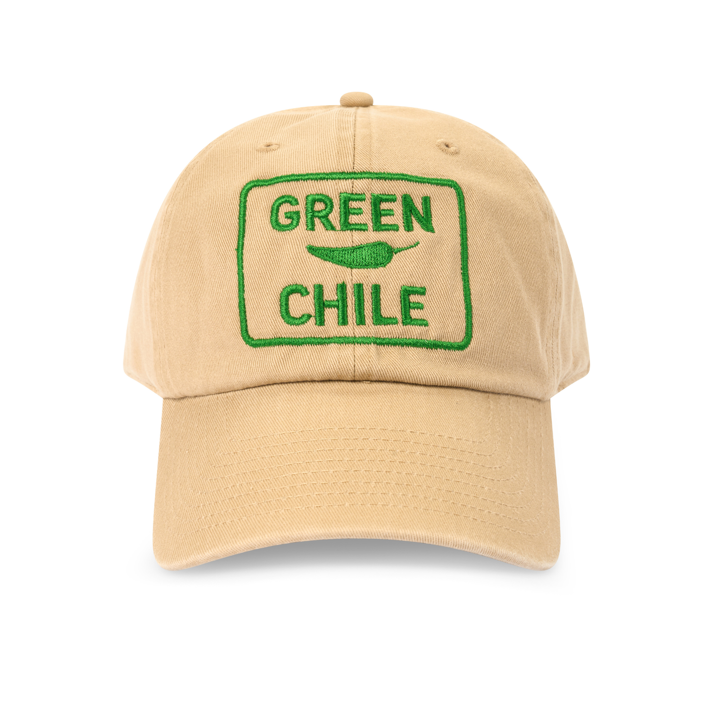 Green Chile Embroidered Dad Hat