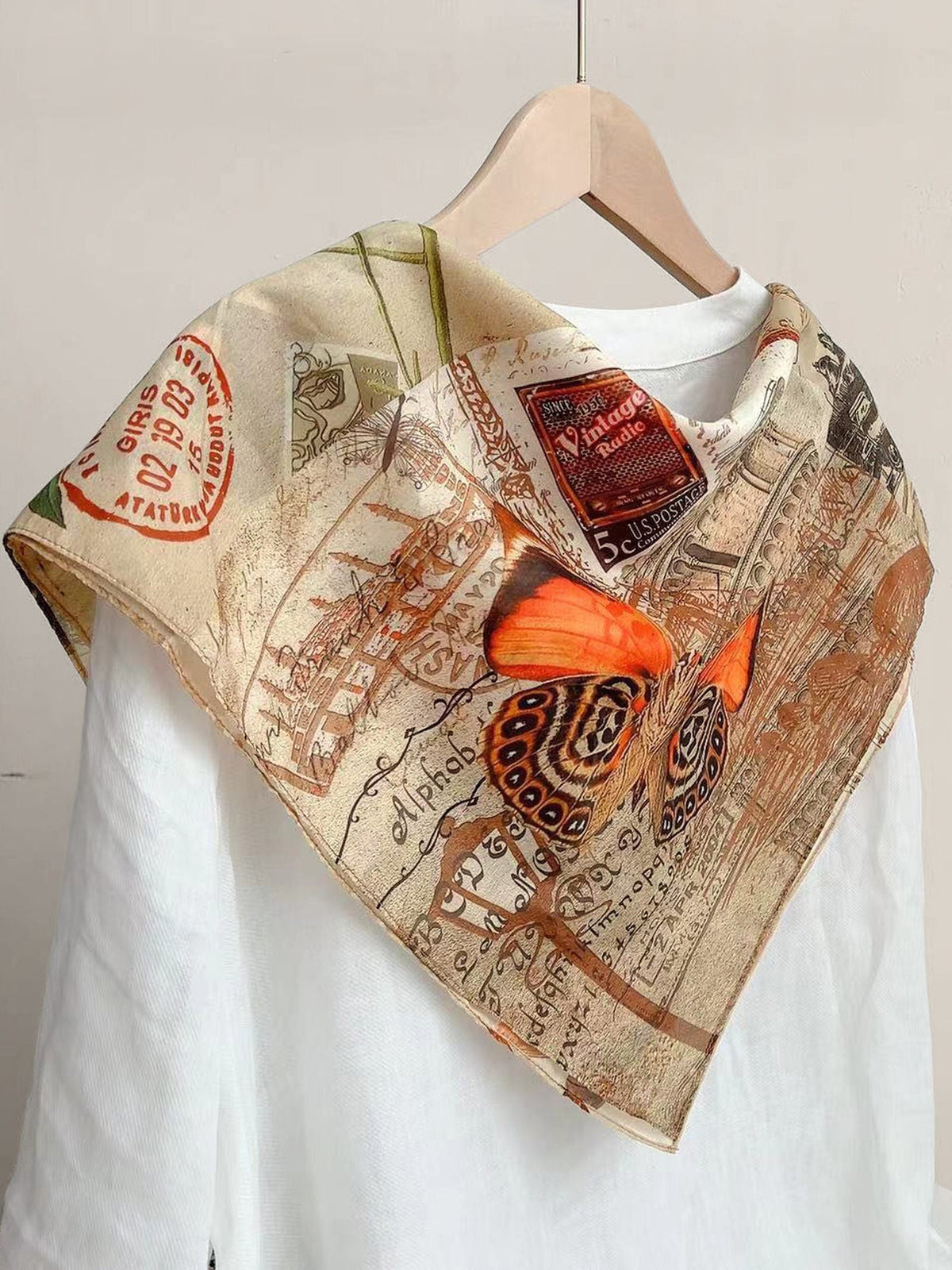 Airy Silk Cotton Everyday Scarf