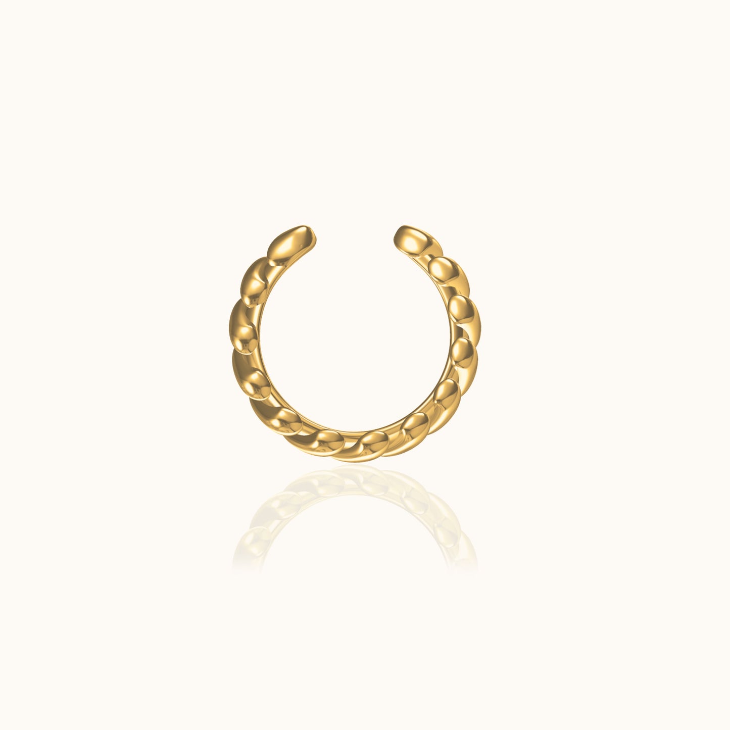 Single Croissant Ear Cuff
