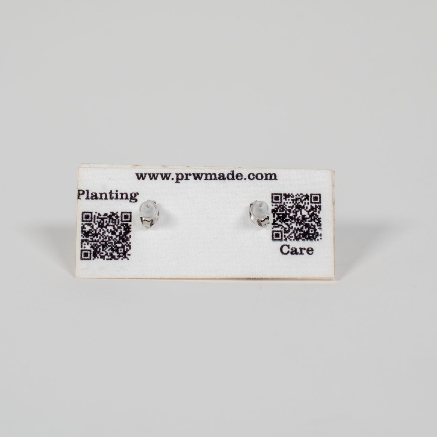 Small Wood Stud Earrings | 14 Geometric Designs