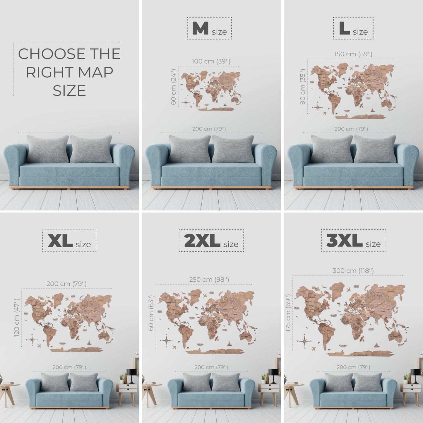 Bundle: Map and Flags Pins