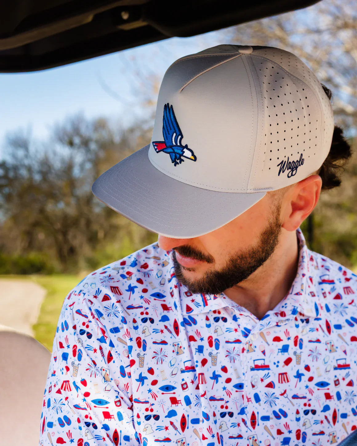 Waggle Original Snapback Hat - The Patriot