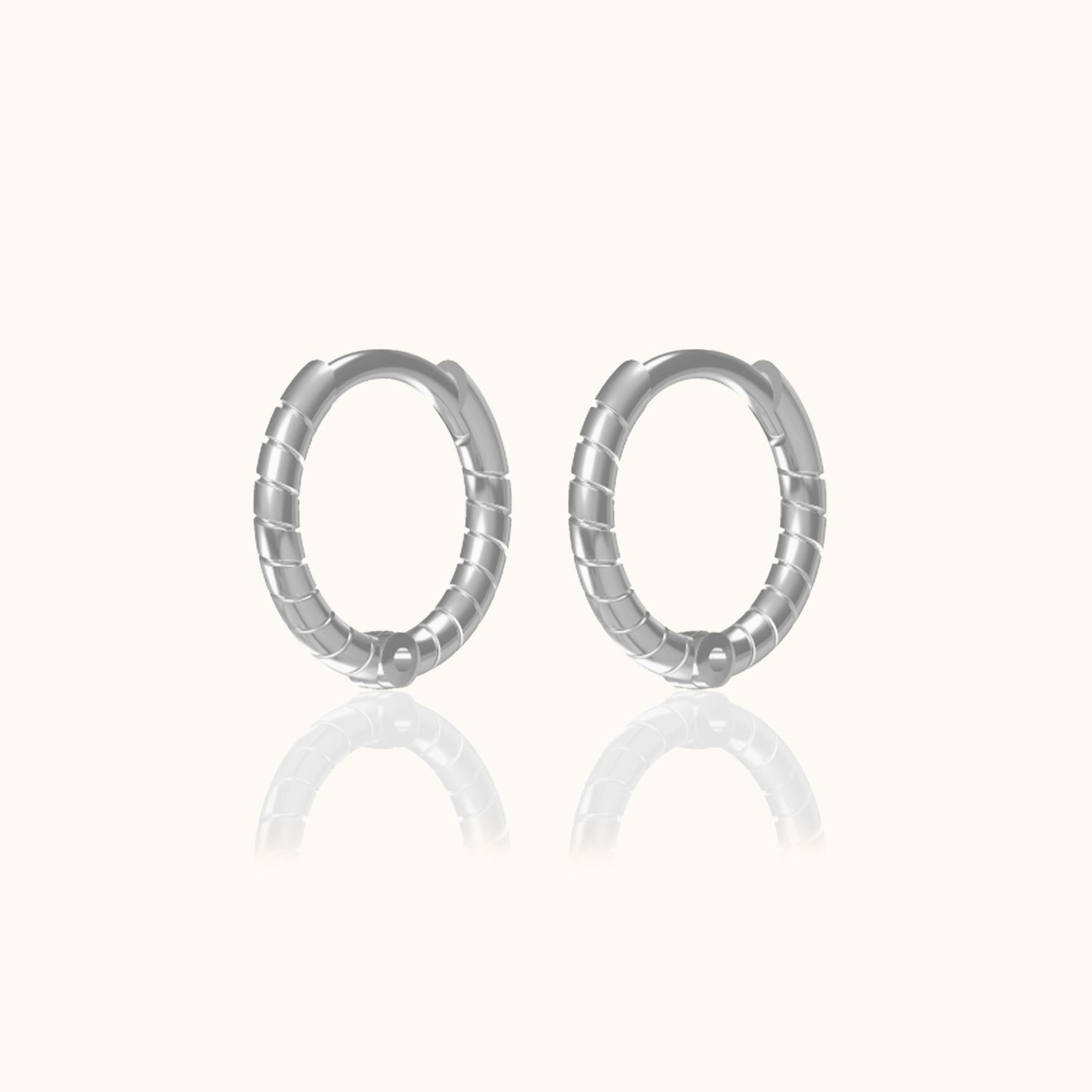 Twisted Hoop Earrings