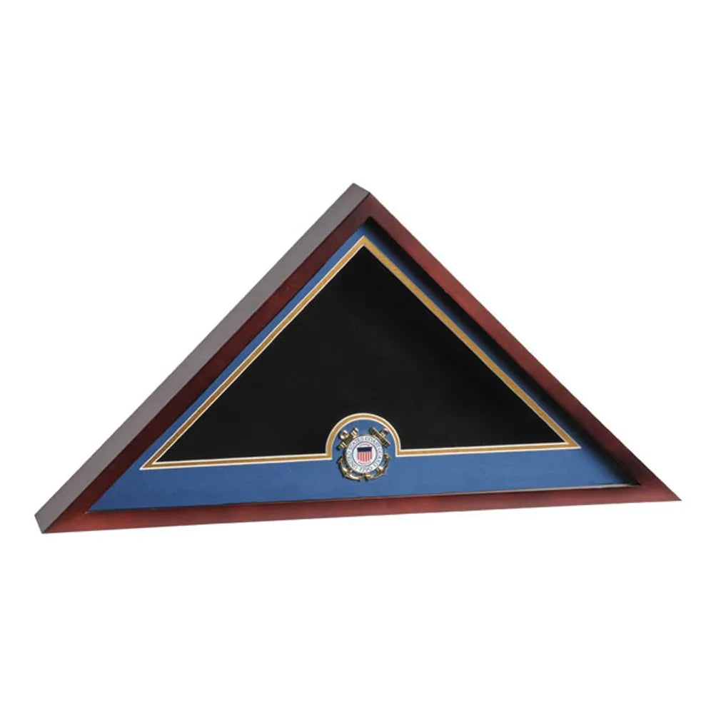 Medallion Flag Display Case, Memorial Flag Display case.