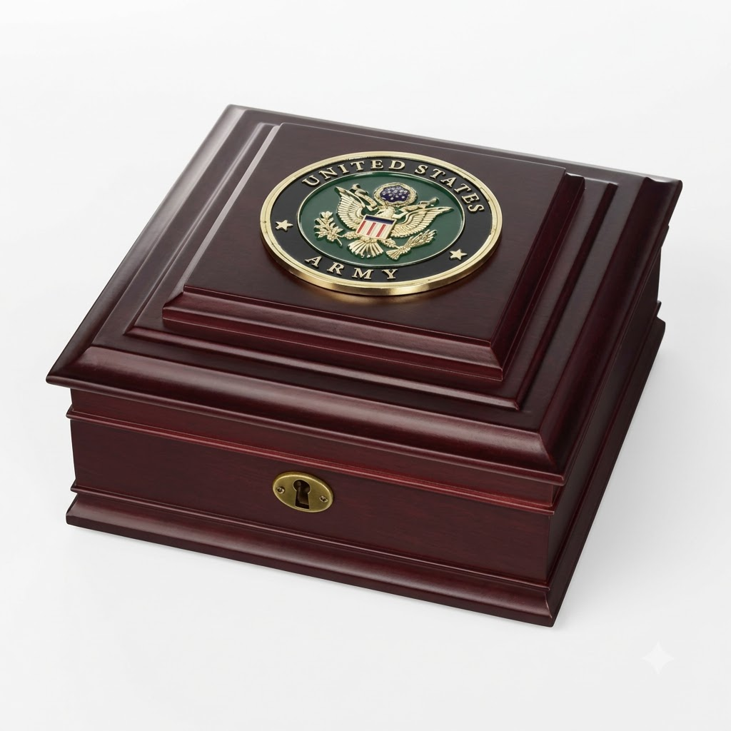 Flags Connections United States Army Executive Desktop Box