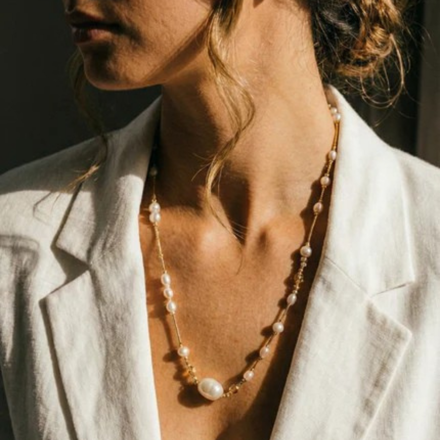 MODERNIST PEARLS SET