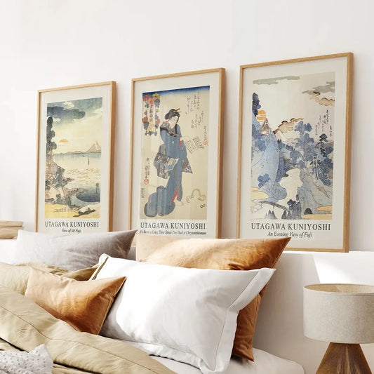 Utagawa Kuniyoshi Woodblock Painting Prints