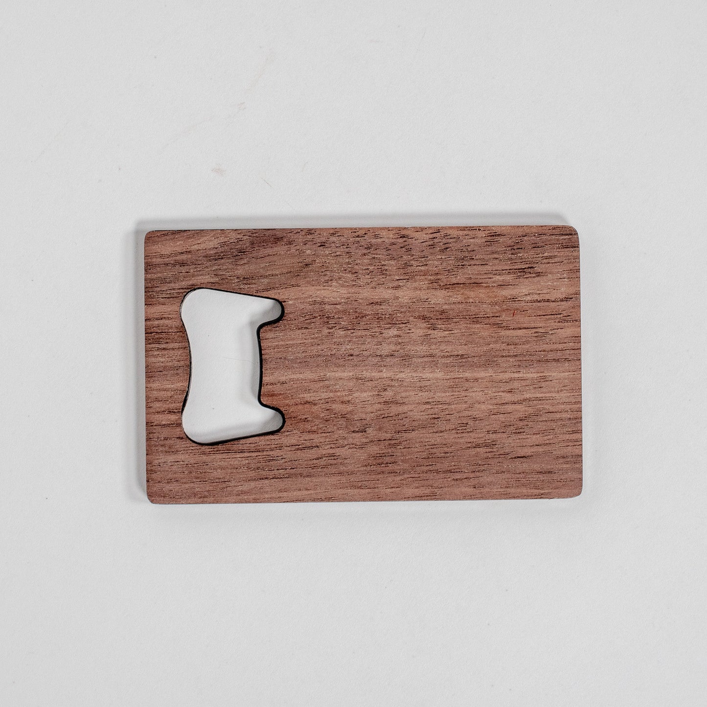 Wood Veneer Wallet Bottle Opener