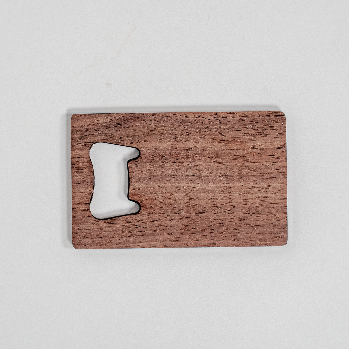 Wood Veneer Wallet Bottle Opener