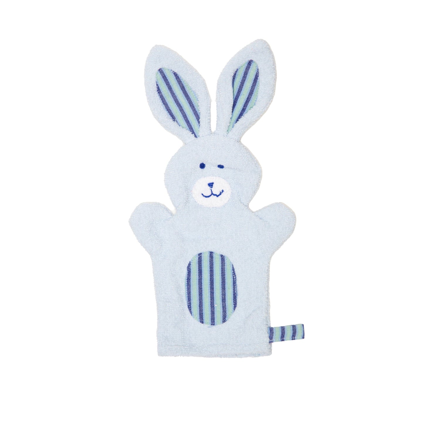 Bunny Puppet Washcloth - Clover the Rabbit