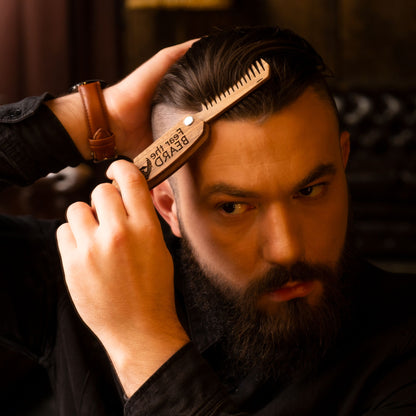 Wooden Beard Comb – Fear the Beard