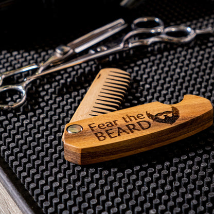 Wooden Beard Comb – Fear the Beard