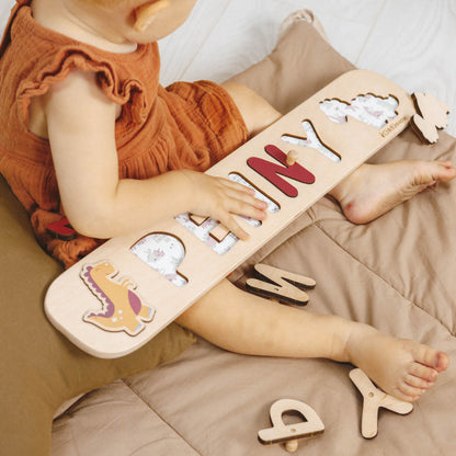 Girl Dinosaur Name Puzzle
