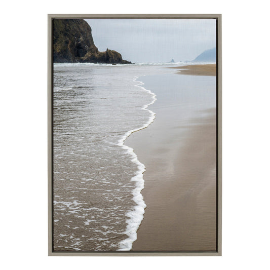 Sylvie Arrival Framed Canvas By Pete Olsen, Gray 23x33