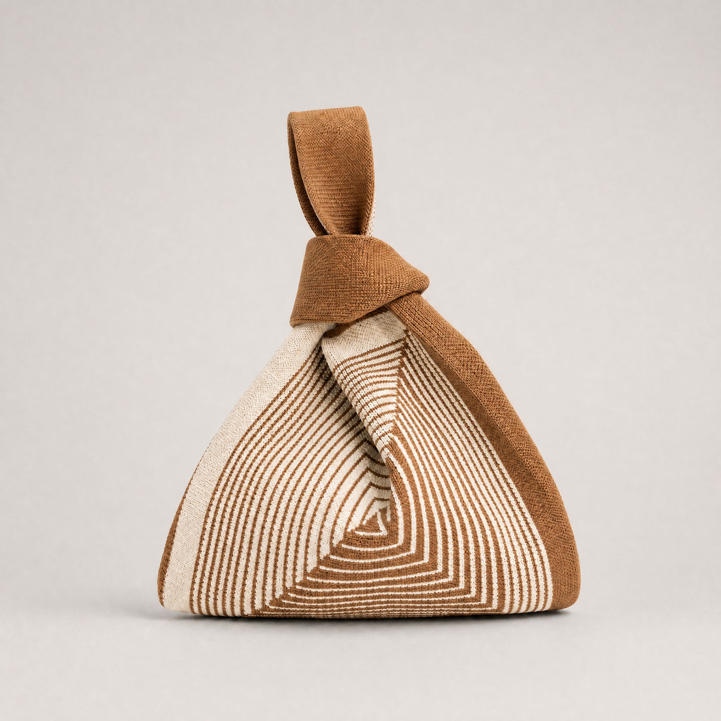 Labyrinth Beige Handbag