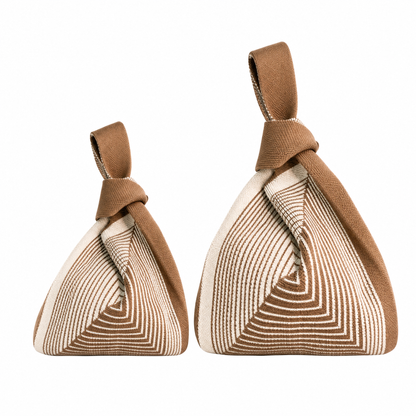 Labyrinth Beige Handbag