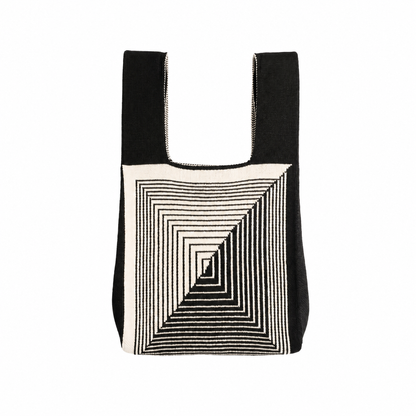 The Labyrinth Black Handbag