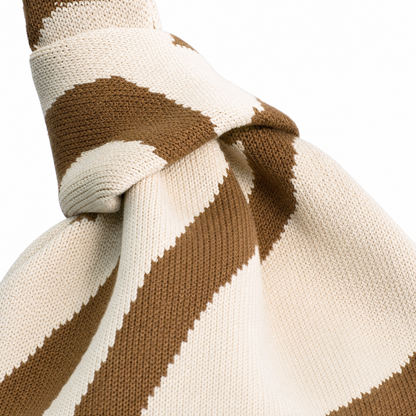 The Meander Beige Handbag