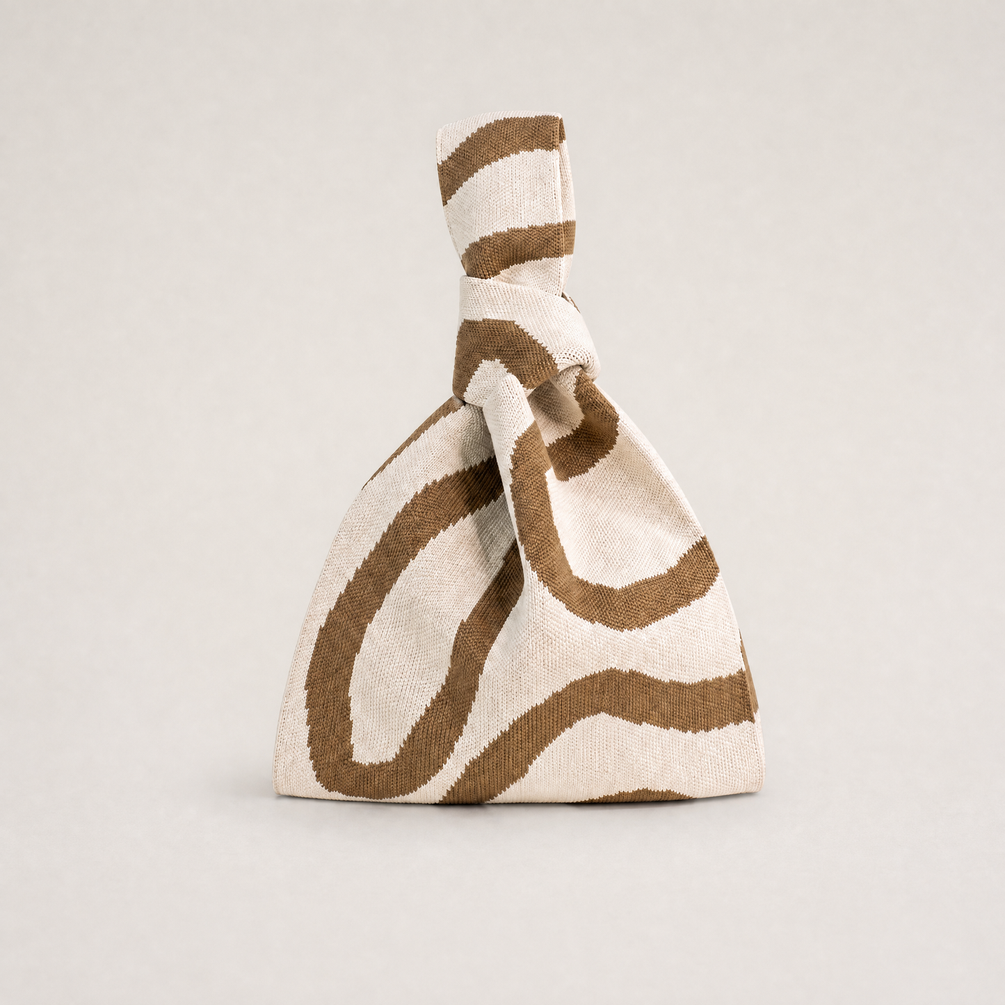 The Meander Beige Handbag