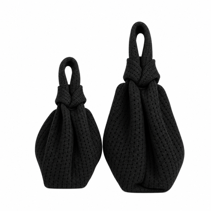 The Black Crochet Handbag