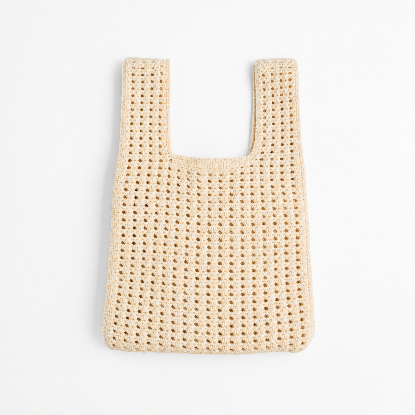 Oat Crochet Handbag