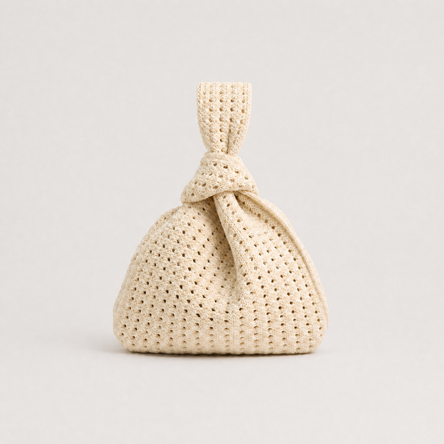 Oat Crochet Handbag