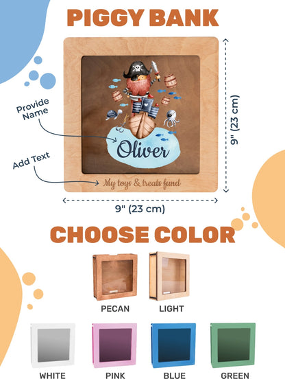 Custom Acrylic Box - Pirate