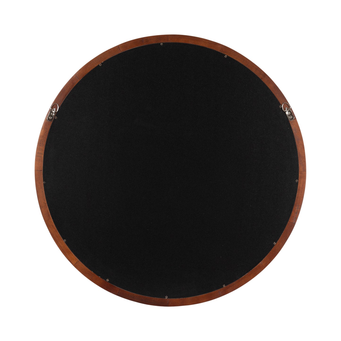 Hatherleigh Round Wood Wall Mirror