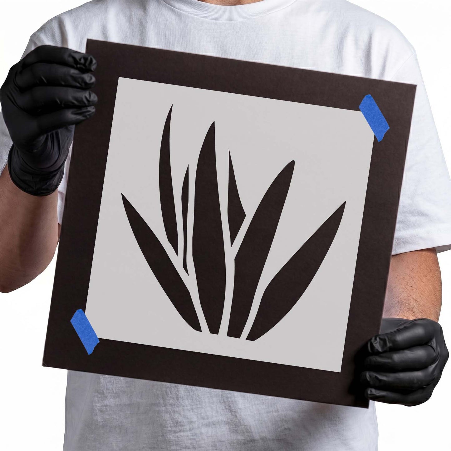 Aloe Vera Succulent Stencil