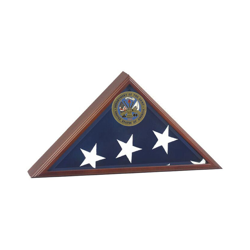 Extra Large American Burial Flag Case, Extra Large Vice Presidential Flag Case