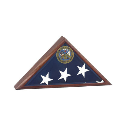 Extra Large American Burial Flag Case, Extra Large Vice Presidential Flag Case