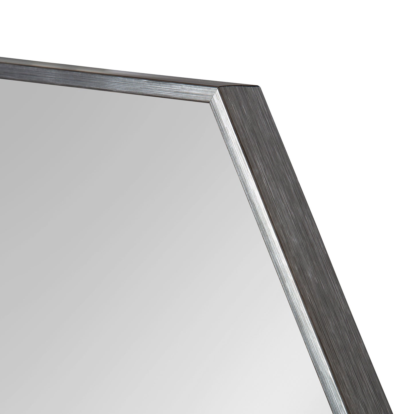 Rhodes Framed Hexagon Wall Mirror