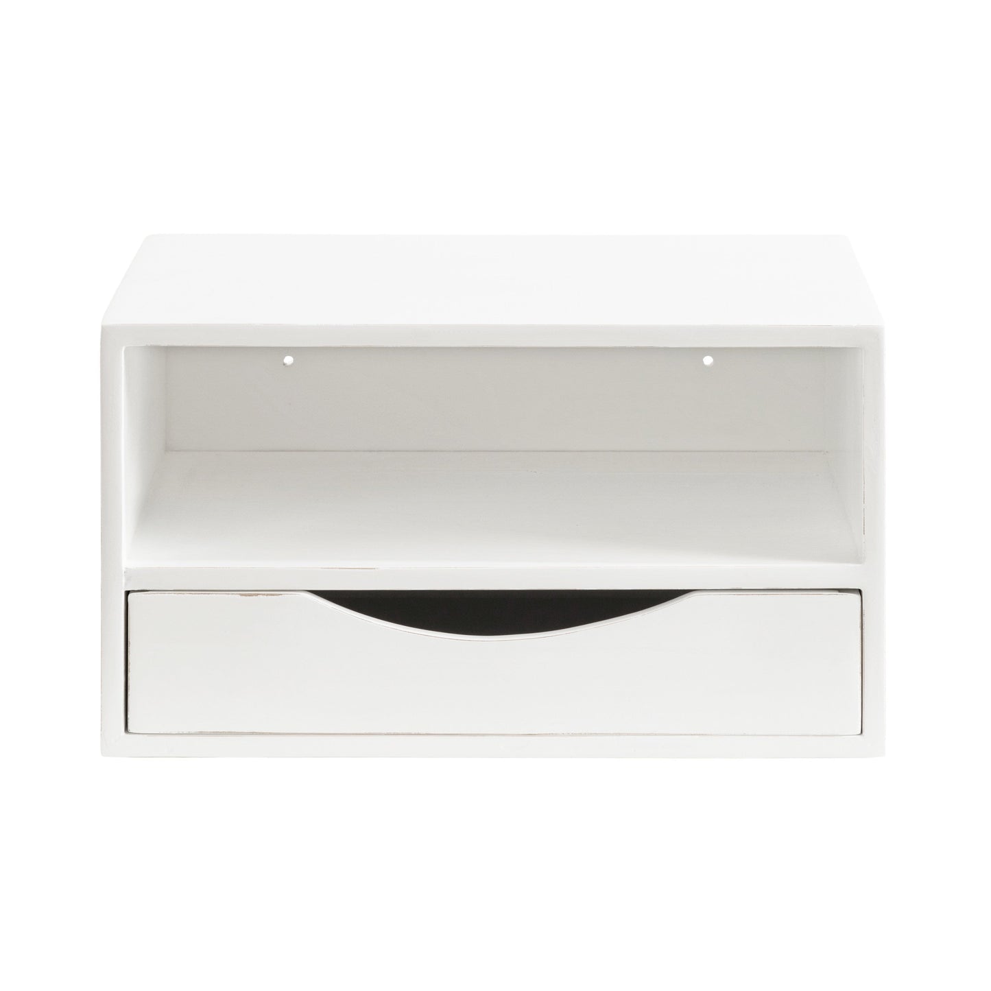 Hutton Floating Wall Shelf with Drawer