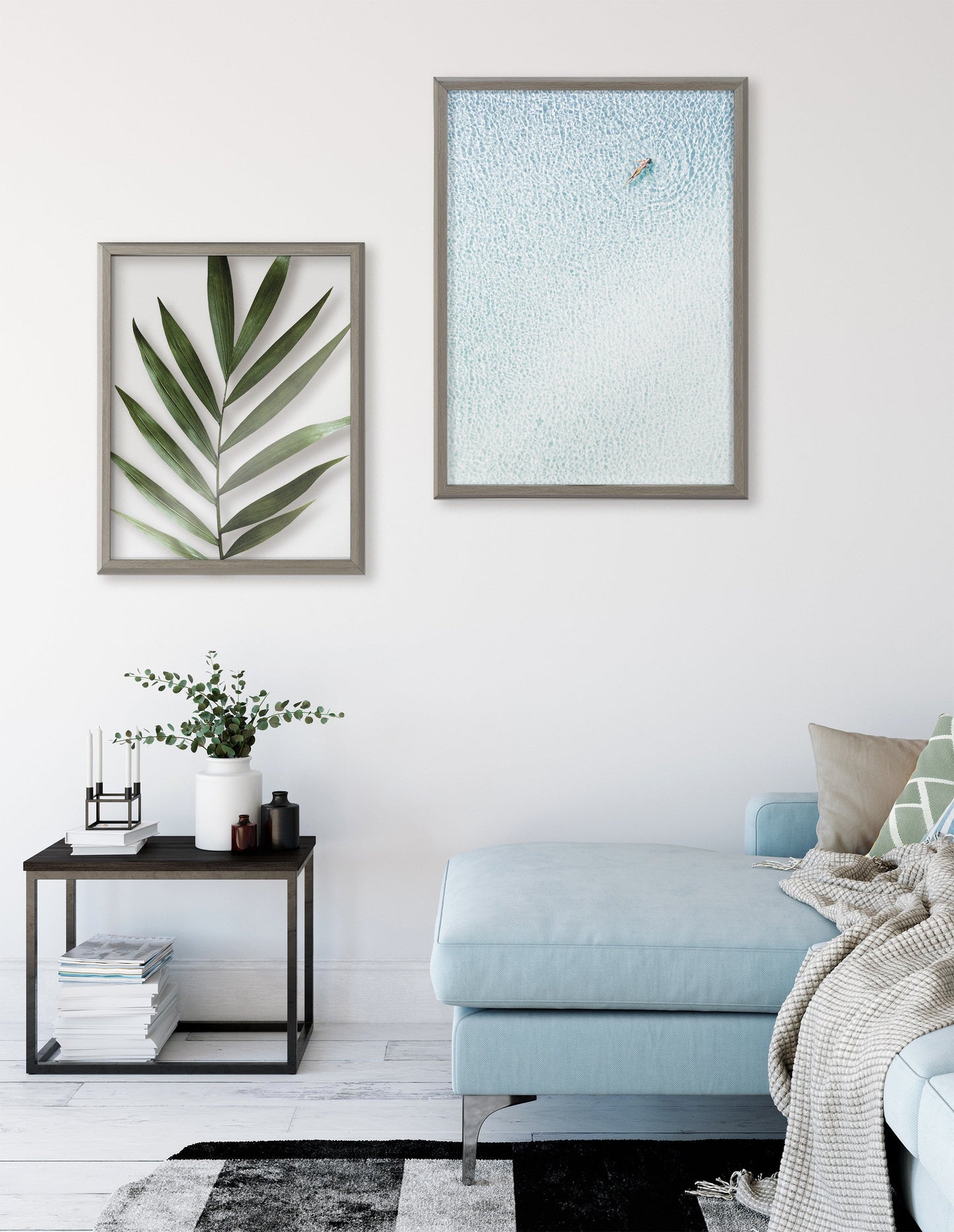 Blake Botanical 5F Framed Printed Glass by Amy Peterson