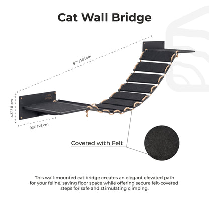 Cat Bridge Walkway White