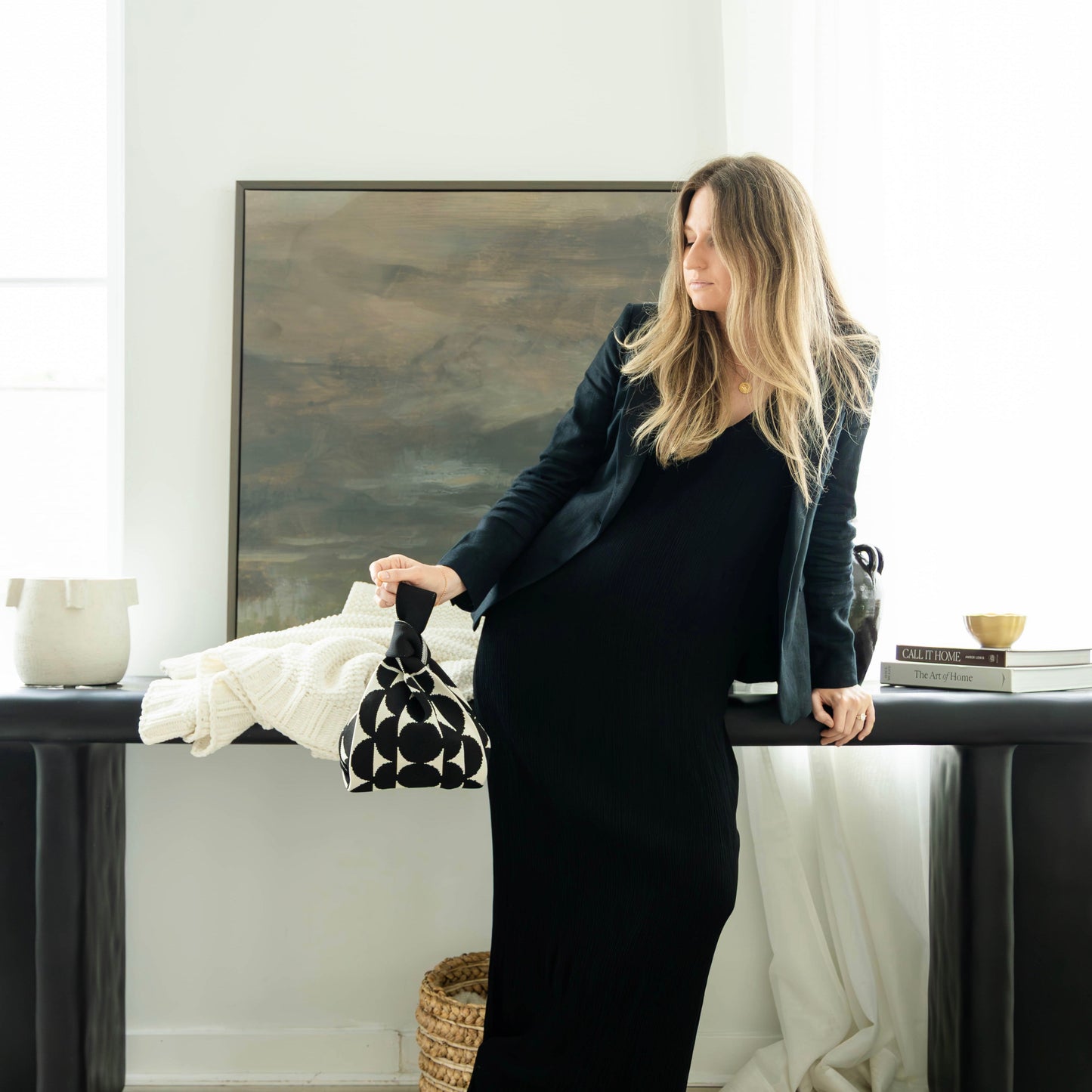 The Black Portobello Handbag