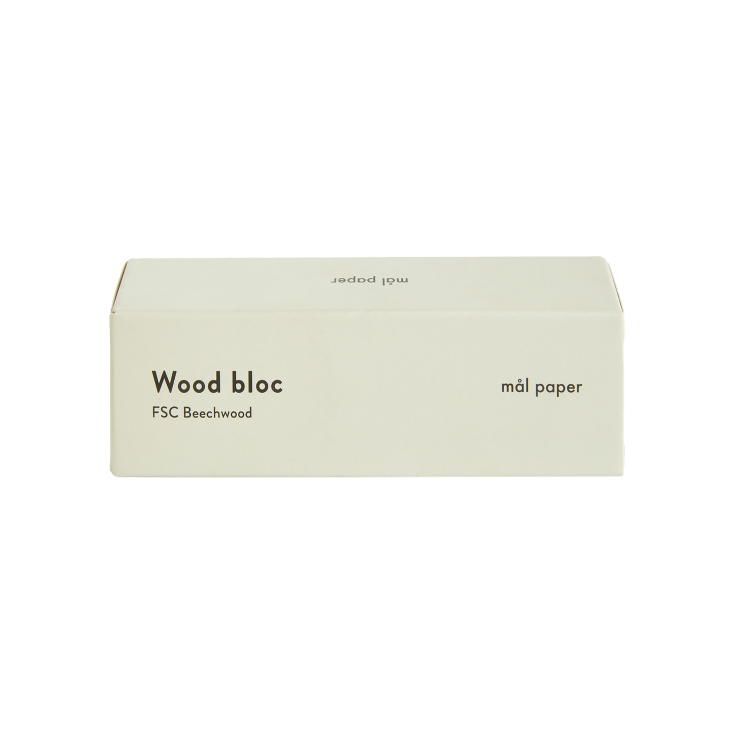 Wood Bloc Card Stand