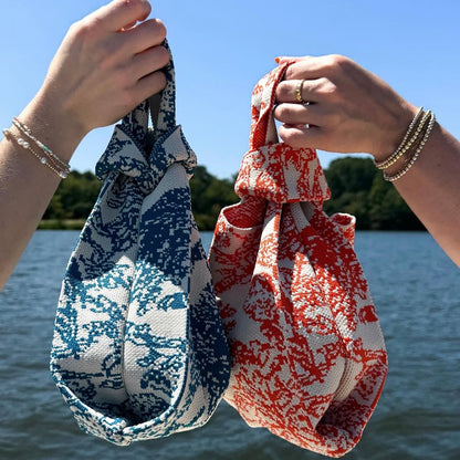 The Palm Beach Blue Handbag