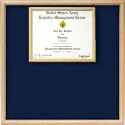 Air Force certificate Display case.