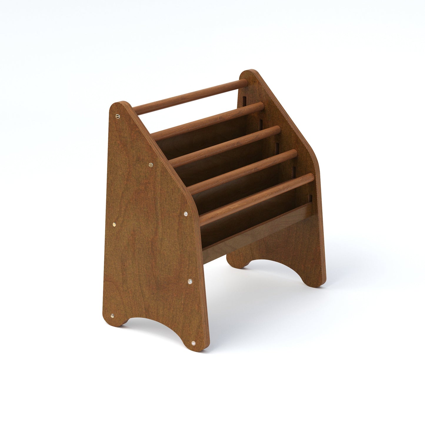 Wooden Montessori Bookshelf