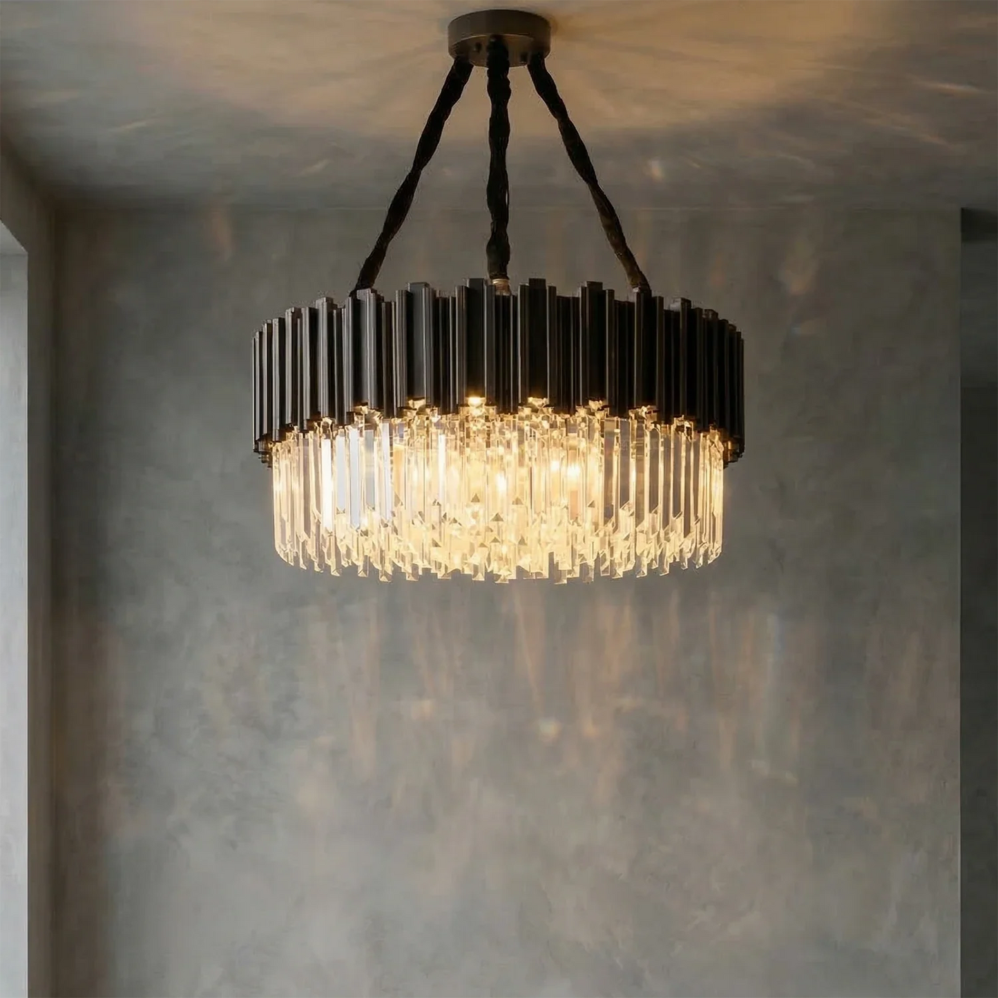 Bourbons Alphonsus Crystal Chandelier