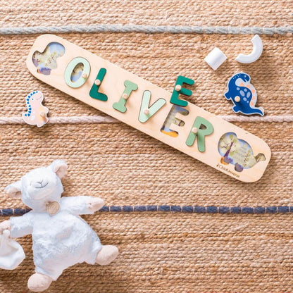 Boy Dinosaur Name Puzzle