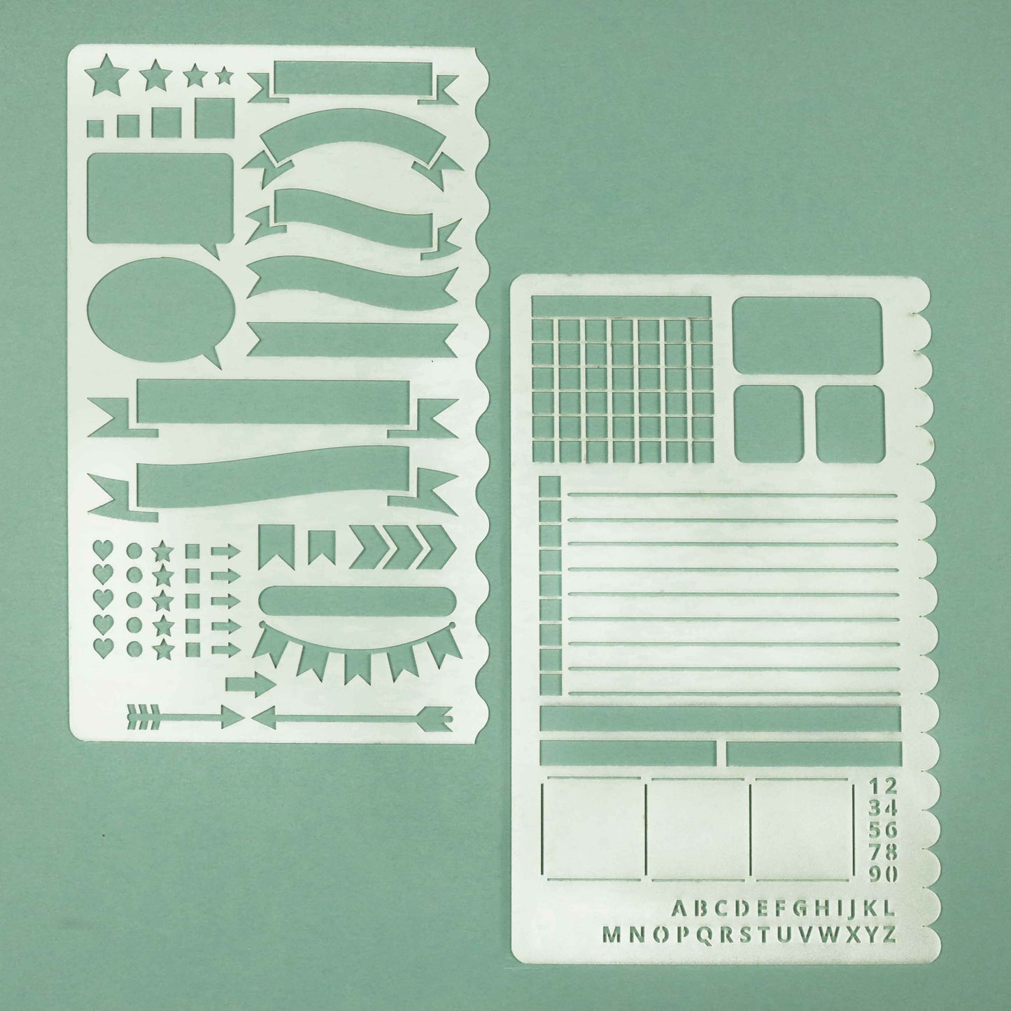 Bullet Journal Stencil Set