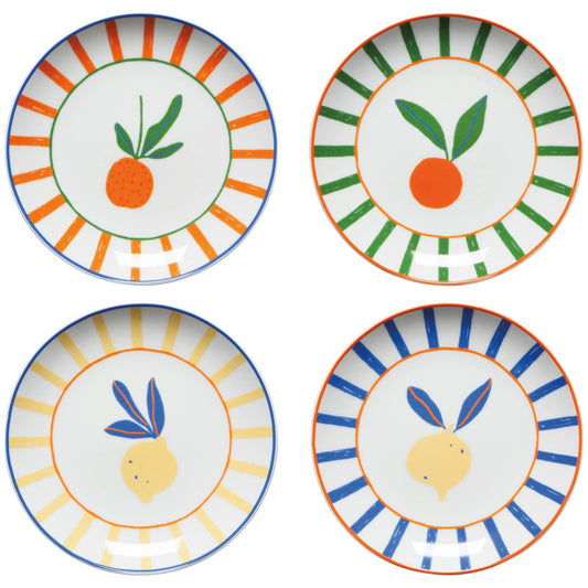 Citrus Burst Mini Plates