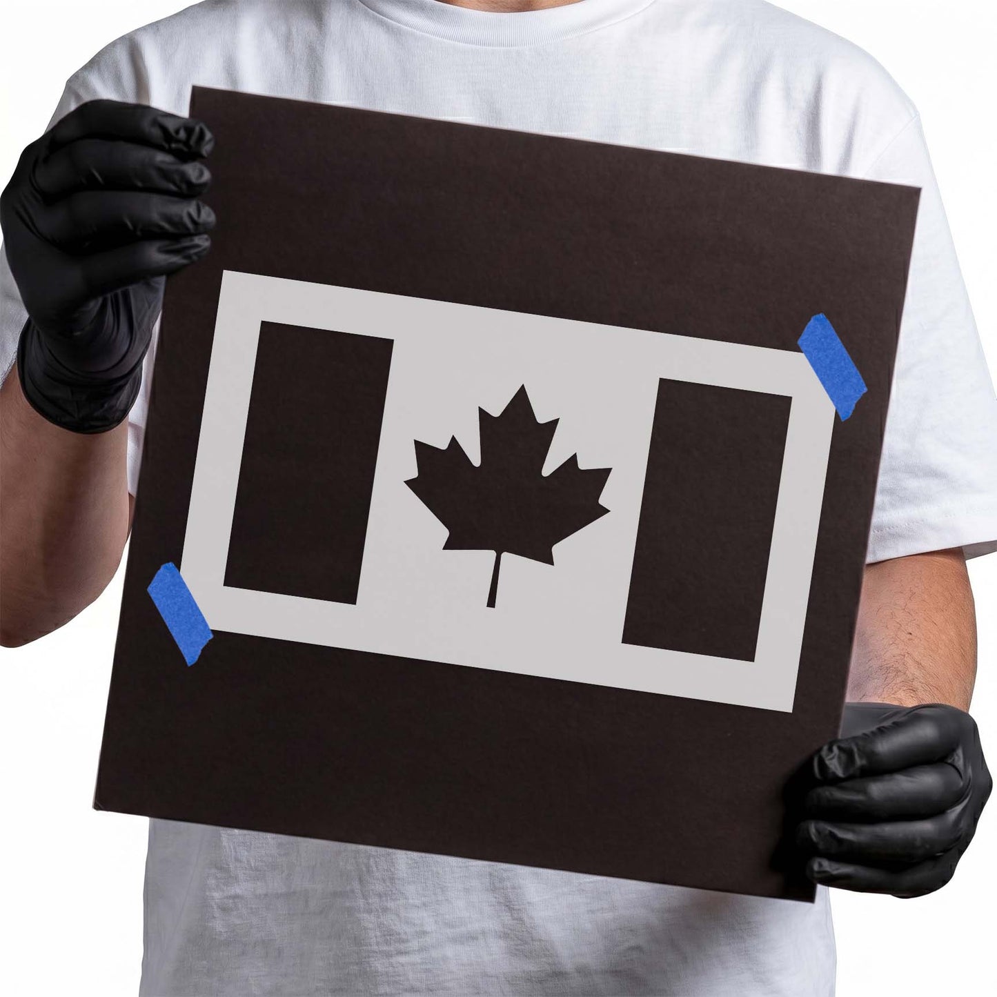 Canadian Flag Stencil