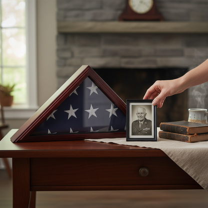 Capitol Flag Case for 3ft x 5ft Flag - Flag Frame
