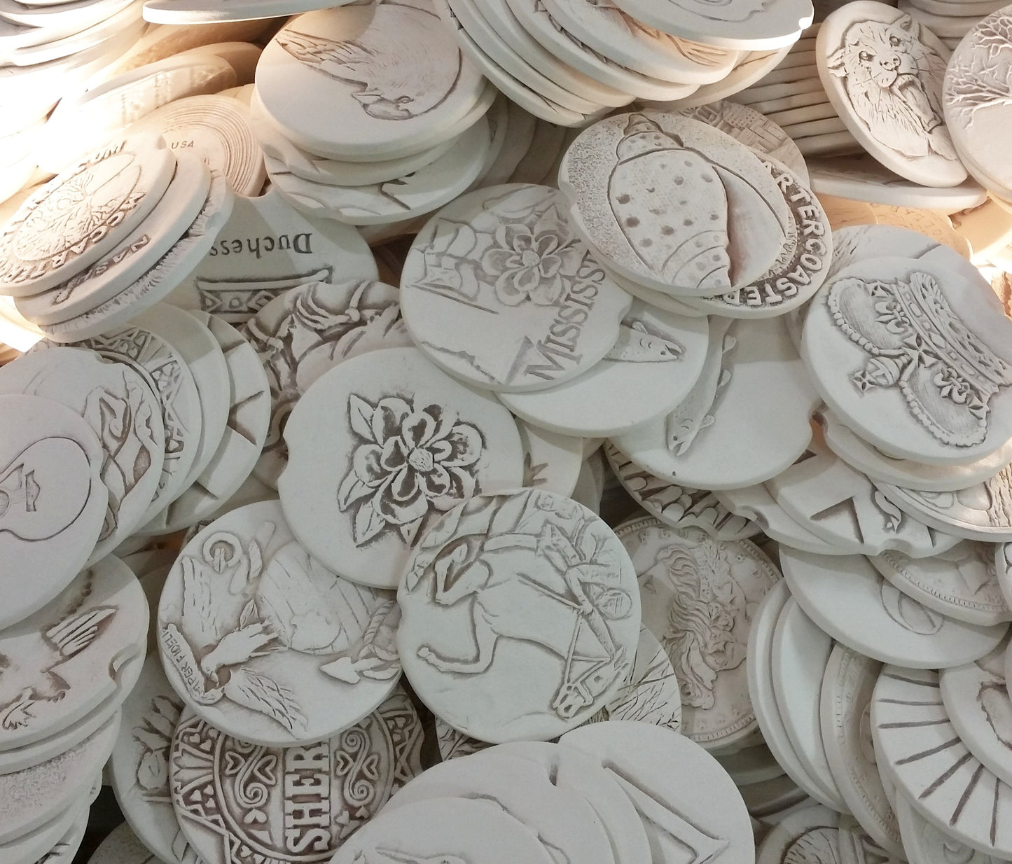 Angel Car Coasters