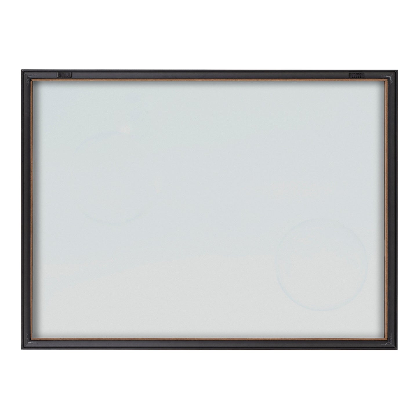 Blake Bubble Rectangle II Framed Printed Glass by Laura Evans