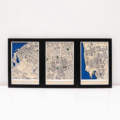 3D City Map Custom